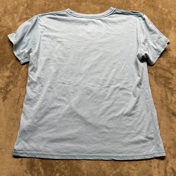 Disney Lilo & Stitch “Dreamer” Graphic Tee Blue XL 15–17 Women’s / Juniors - Picture 4 of 4